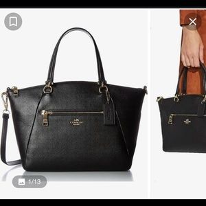 Coach Prairie Satchel Black